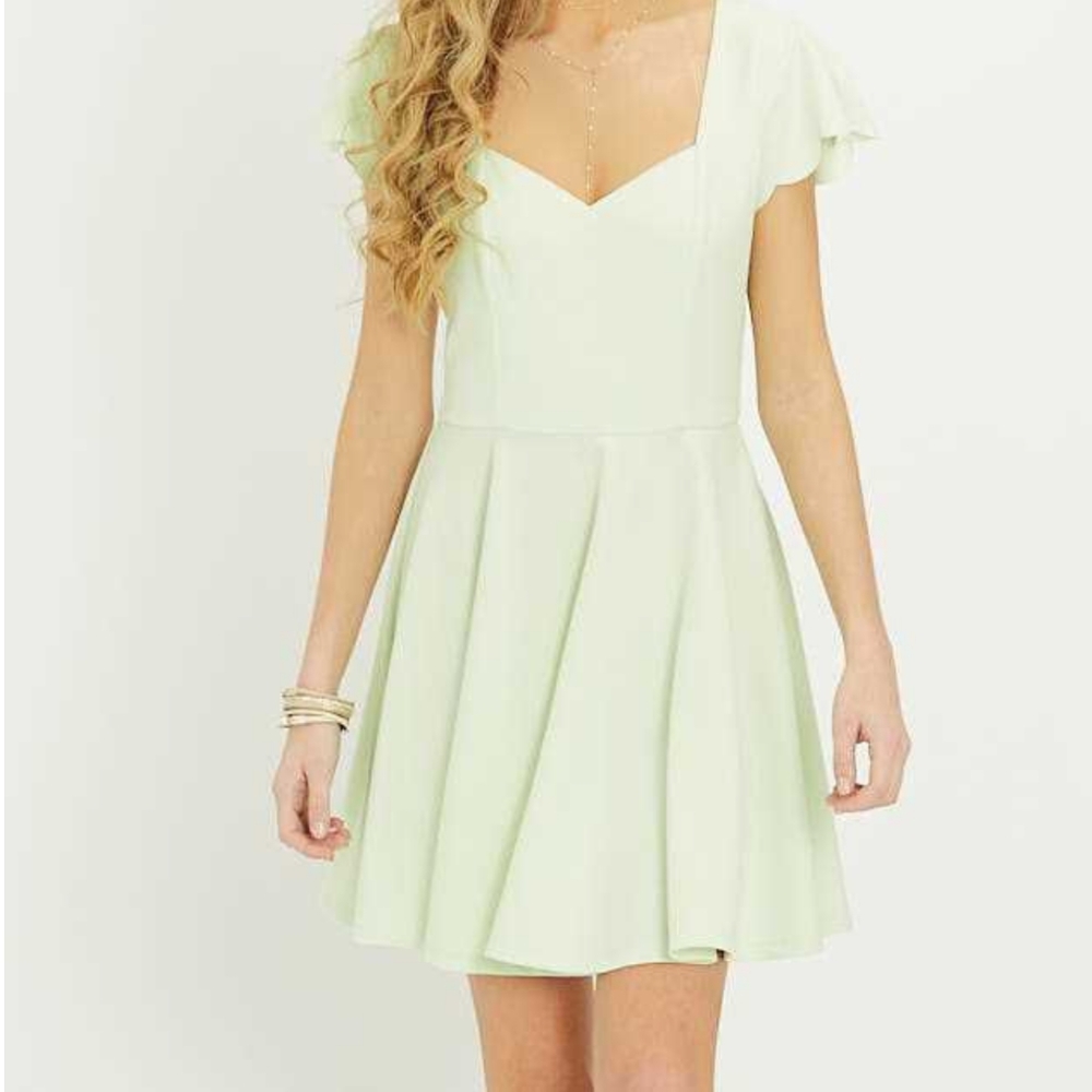 Mint Sweetheart Mini Dress
